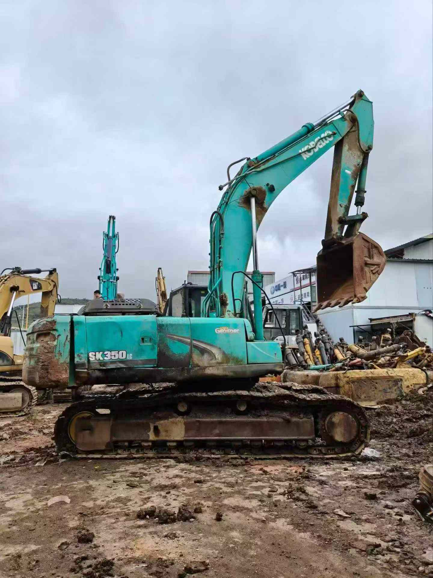 Buy Kobelco SK350-8 Used Excavator / 5