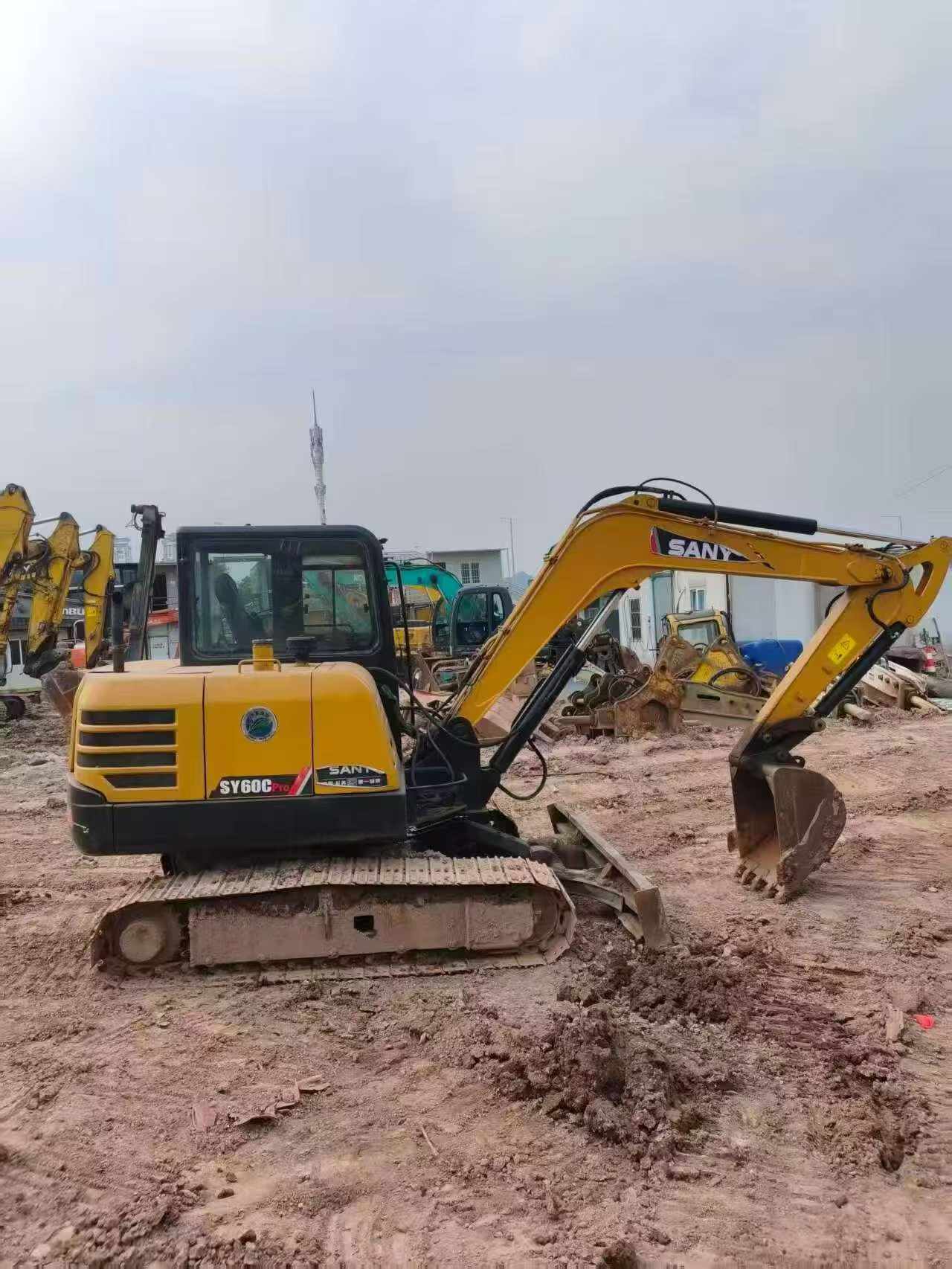 Buy Sany SY55 Used Excavator / 9