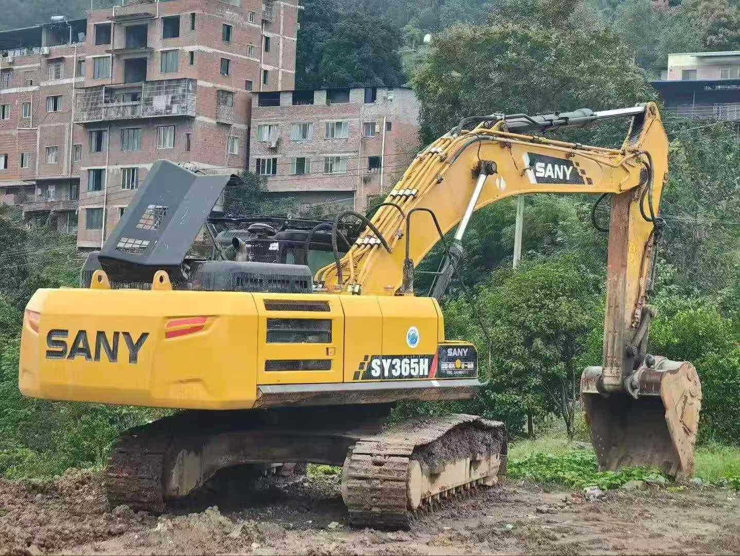 Buy Sany SY365H Used Excavator / 3
