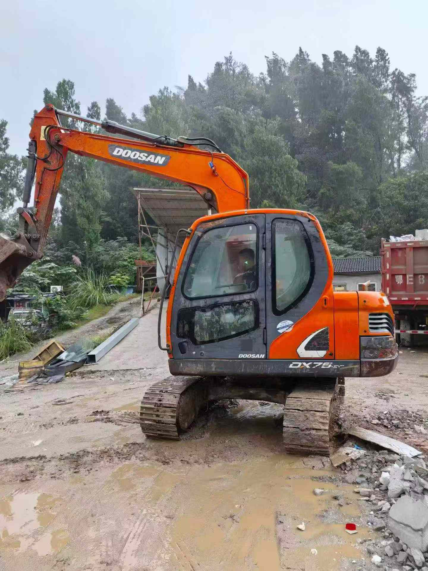 Buy Doosan DX75 Used Excavator / 4