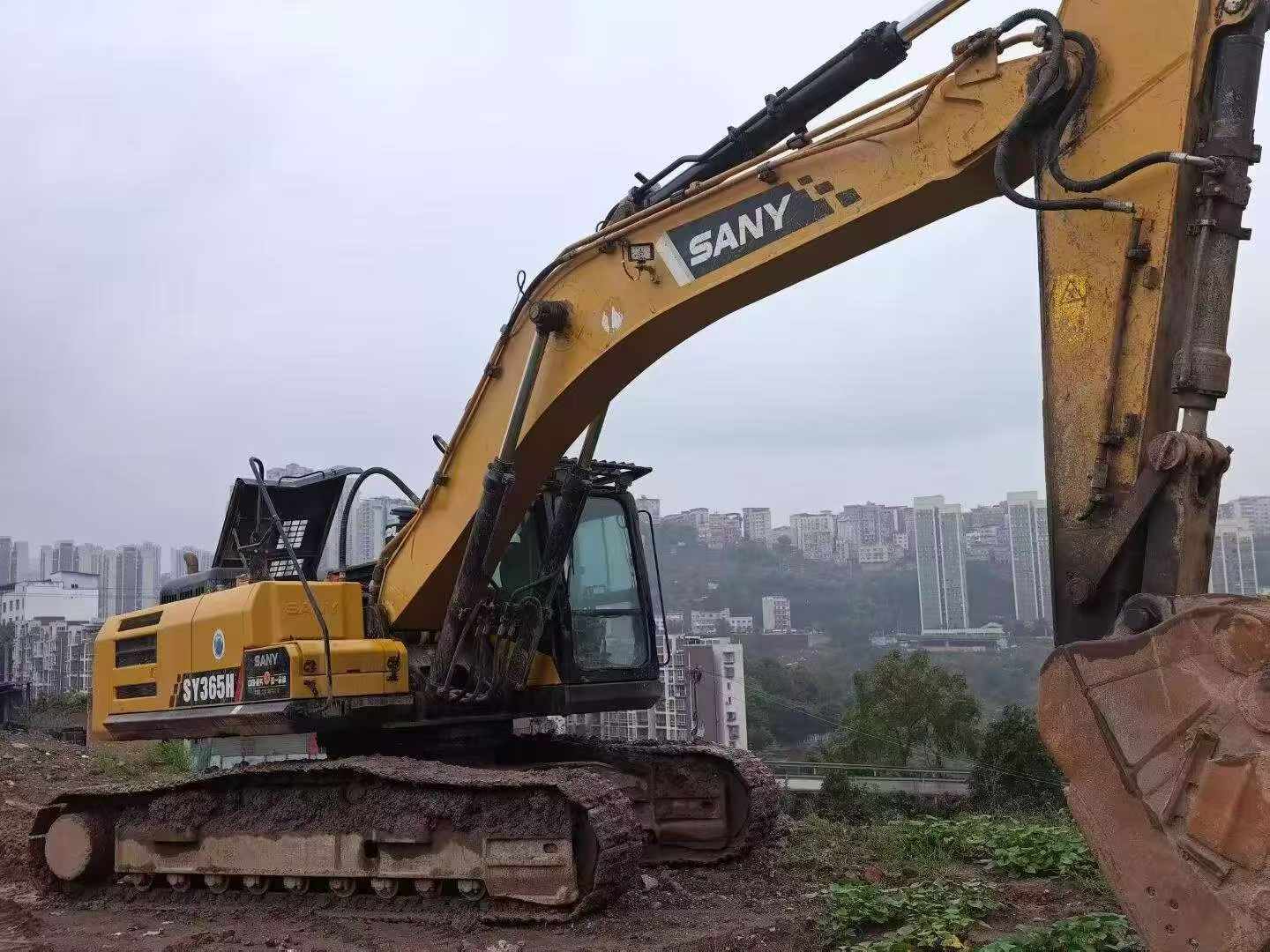 Buy Sany SY365H Used Excavator / 8