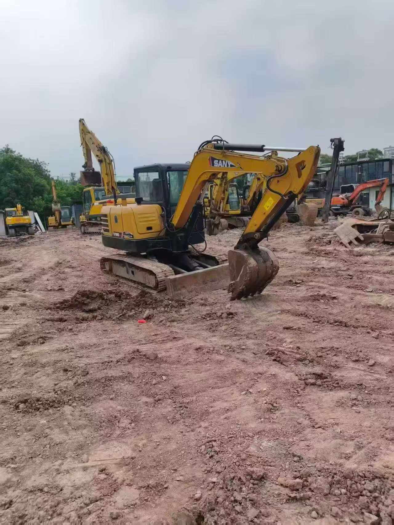 Buy Sany SY55 Used Excavator / 7