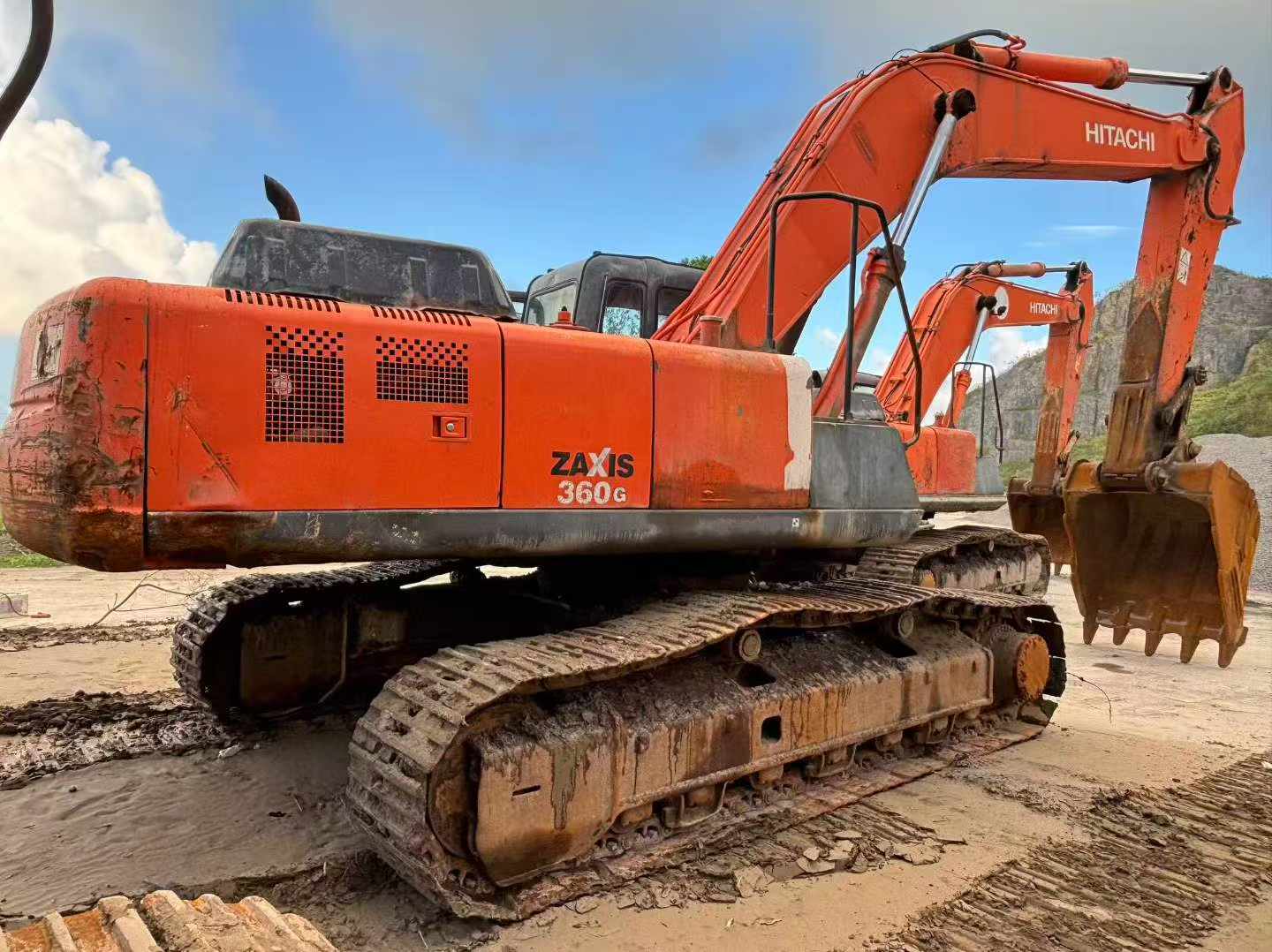 Buy Hitachi EX360-5 Used Excavator / 3