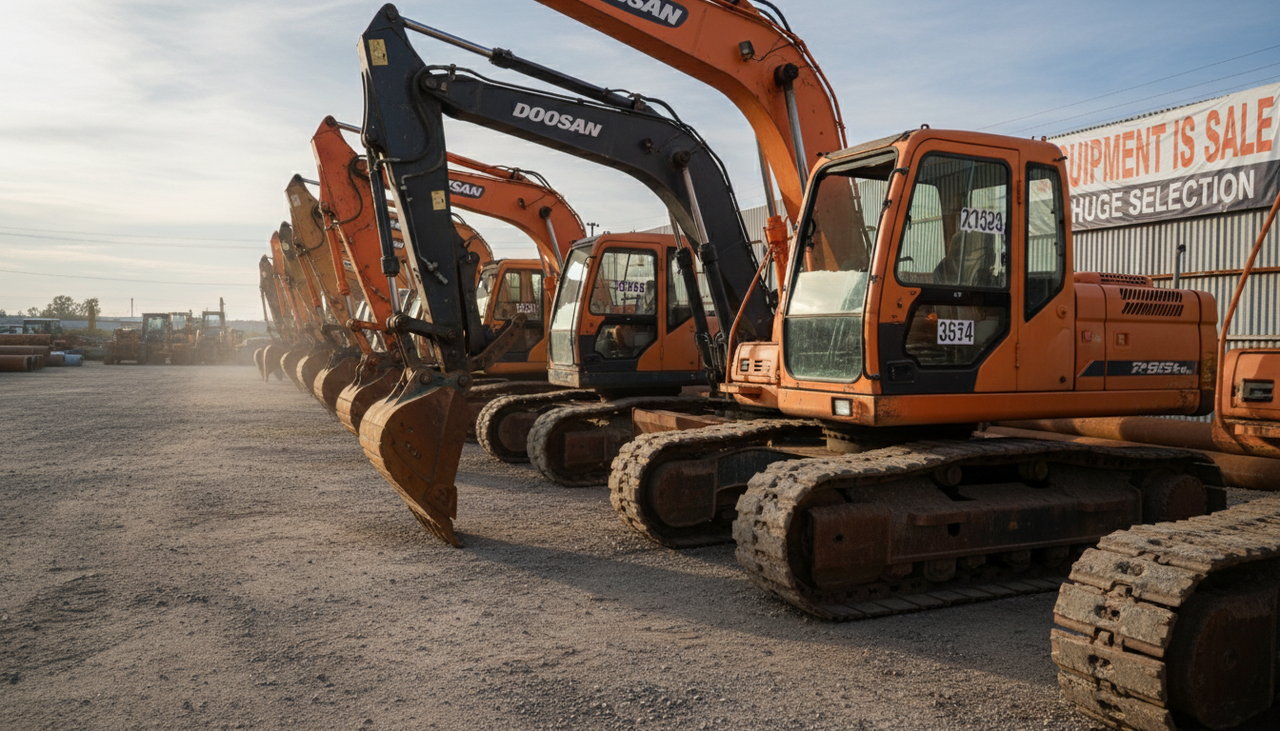 Used Doosan Excavators for Sale