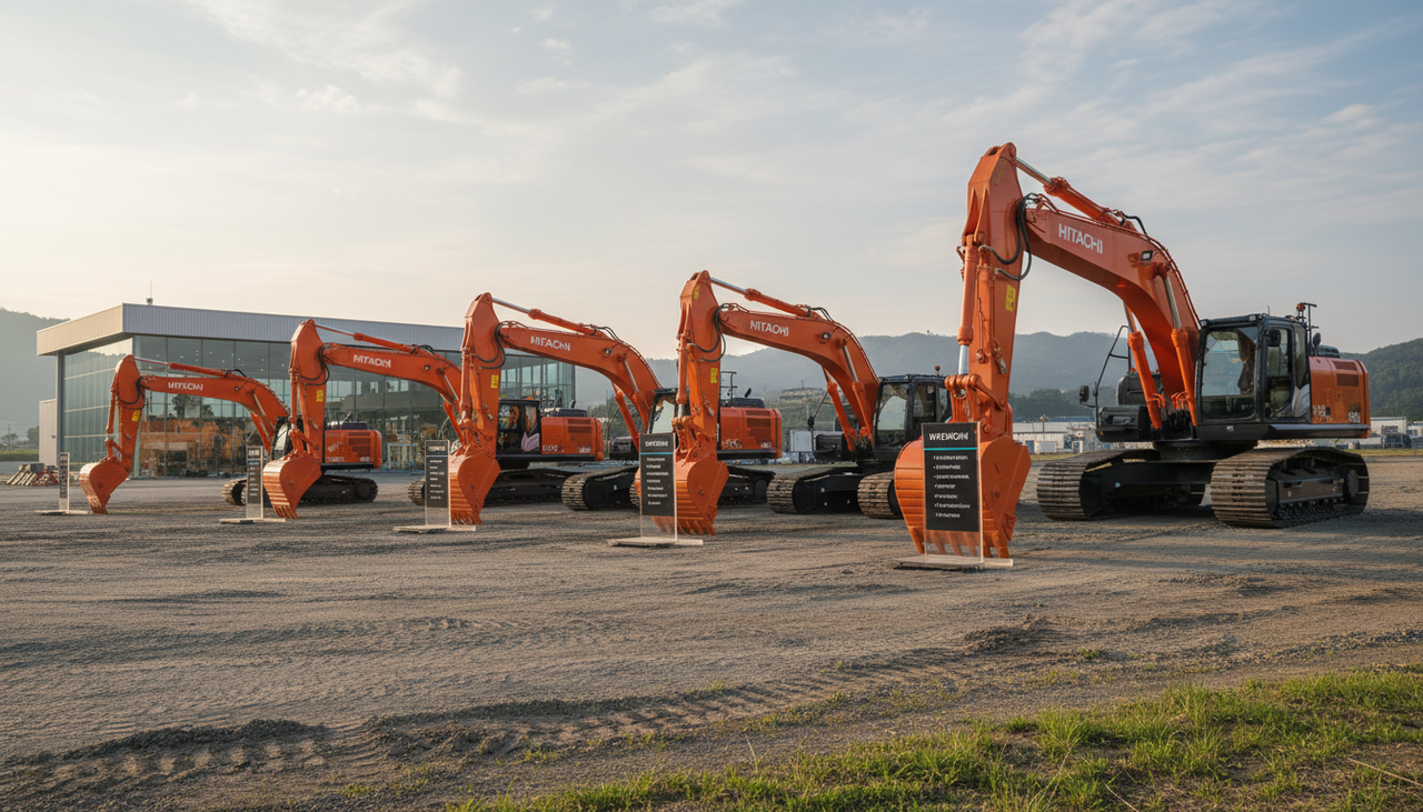 Used Hitachi Excavators for Sale: Popular Models