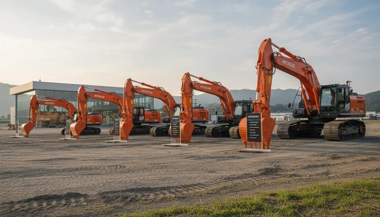 Popular Hitachi Excavator Models and Specifications