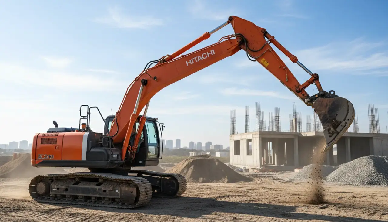 Hitachi Excavator Features and Technology