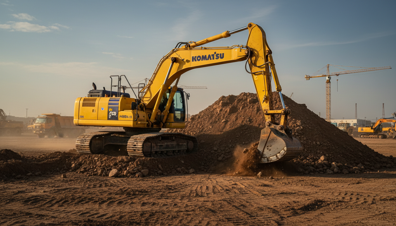 Reasons to buy used komatsu excavators